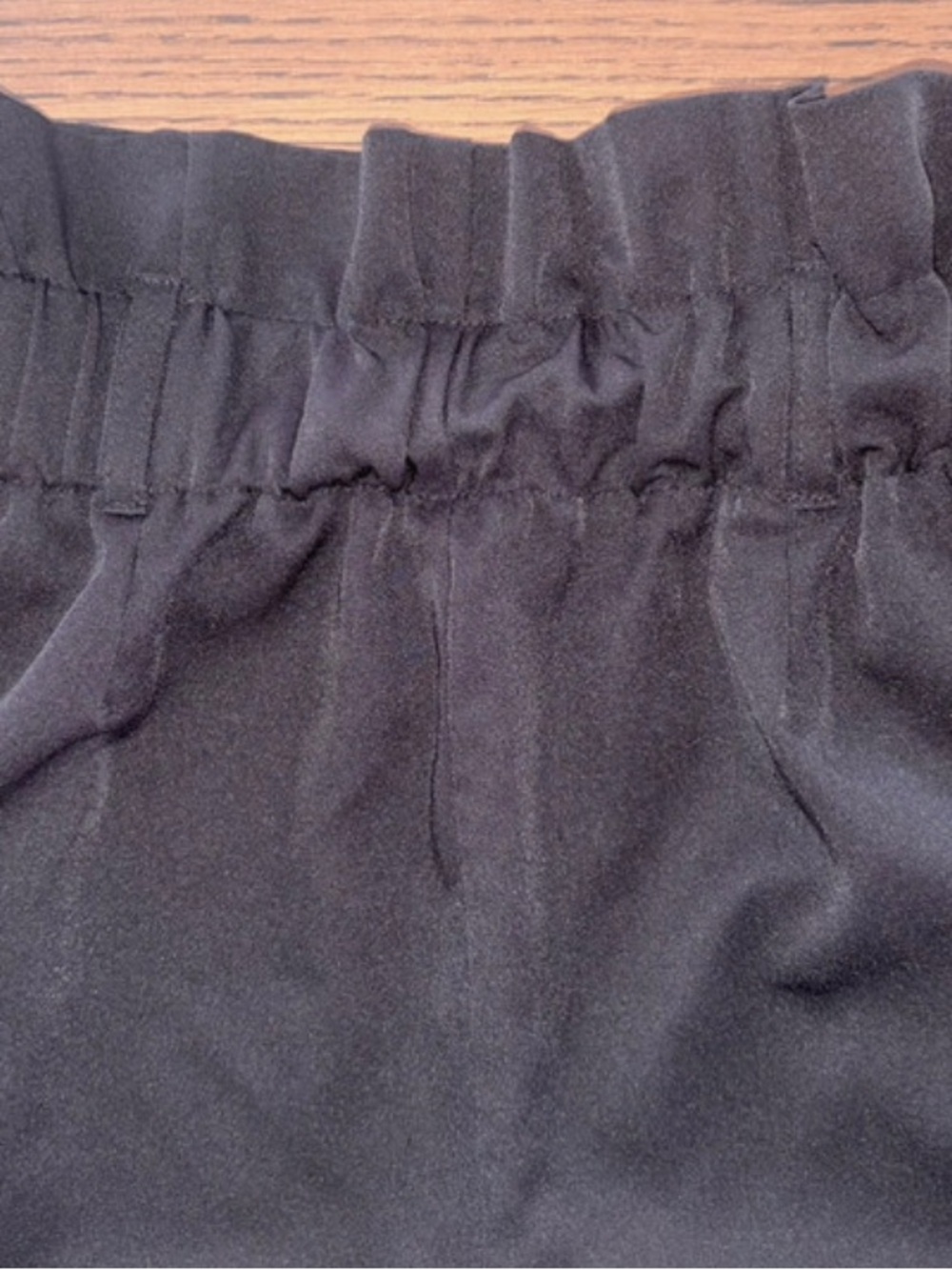 Classic High-Waist Black Women's Shorts - Picture 6 of 6